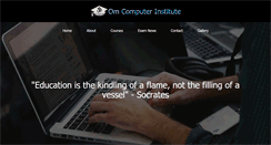 Desktop Screenshot of omcomputers.in